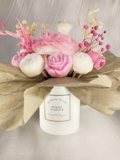 Le Petit Bouquet d'Amour - Bougie Parfumée Saint-Valentin