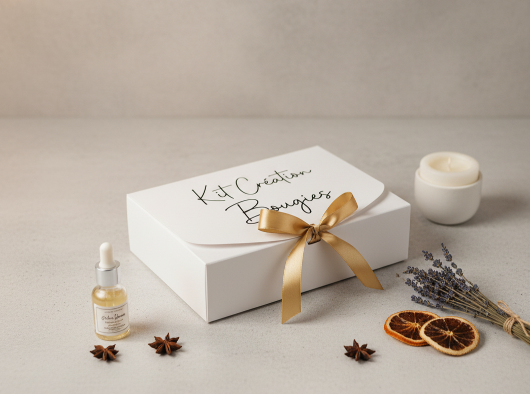 Kit Création Bougies Parfumées Les Rêveries de Sofie – Coffret Cadeau DIY Écologique